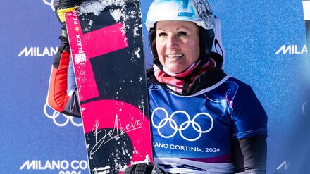 Olympische Winterspiele: Pechstein abgel&ouml;st: Snowboarderin schreibt mit 52 Geschichte
