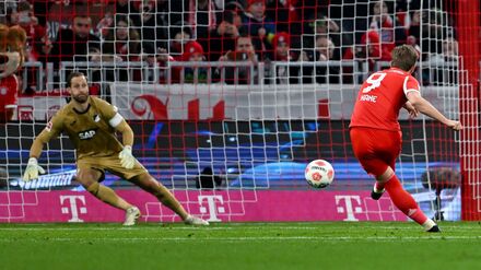 Fu&szlig;ball-Bundesliga: Bayern bejubeln 5:1 nach Kane-Elfern und Rot f&uuml;r Hoffenheim