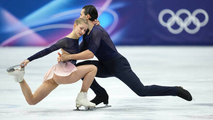Kein ganz perfekter Abend in Mailand: Minerva Hase und Nikita Wolodin gewinnen die Bronzemedaille im Paarlauf