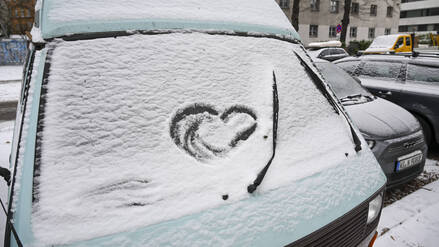 Es wird wieder kalt: Zum Wochenstart schneit es in Berlin und Brandenburg