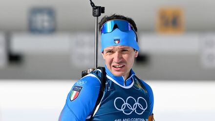 Zusammenbruch im Massenstart: Nach Olympia-Aus: Herzoperation bei Biathlet Giacomel