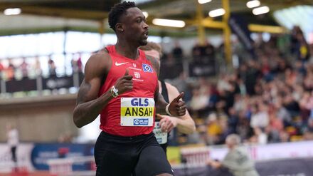 Leichtathletik: 100-Meter-Rekordler Ansah sprintet zum Hallen-Titel