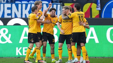 2. Fu&szlig;ball-Bundesliga: Dresden verpasst nach spannender Schlussphase Sieg
