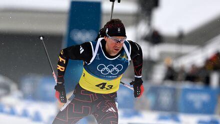 Weltcup in Finnland: Biathlet Nawrath im Massenstart Siebter - Laegreid siegt