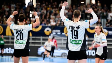 EM-Qualifikation: &bdquo;Toller Moment&ldquo;: Handballerinnen l&ouml;sen EM-Ticket