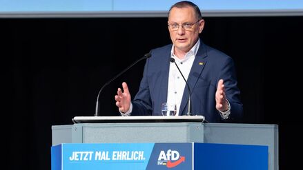 Partei kann Ergebnis mehr als verdoppeln: Chrupalla sieht &bdquo;Riesenerfolg&ldquo; f&uuml;r AfD