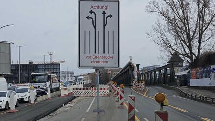 Elsenbr&uuml;cke nun beidseitig zweispurig: Stau gibt es nur noch auf der Autobahn