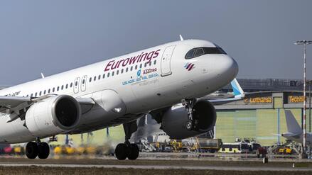 Die Airline ist bei Ferienreisen besonders beliebt: Piloten stimmen auch bei Eurowings f&uuml;r Streik