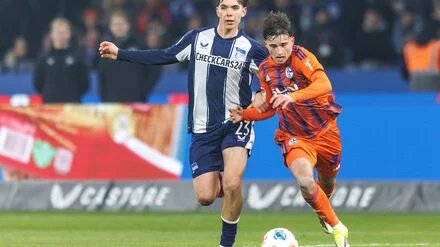 Zweite Fu&szlig;ball-Liga: Jungstar Eichhorn kehrt ins Hertha-Training zur&uuml;ck