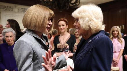 Royals in den USA: K&ouml;nigin Camilla trifft sich in New York mit zwei ber&uuml;hmten Mode-Ikonen