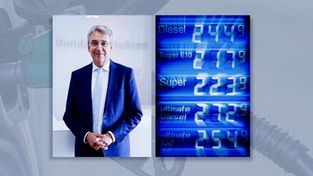 Kartellamtspr&auml;sident &uuml;ber Spritpreise: &bdquo;Wir hatten bis zu 50 Preis&auml;nderungen an einer Tankstelle pro Tag&ldquo;