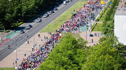 Tag der Arbeit: Demos am 1. Mai beeintr&auml;chtigen den Verkehr in Berlin