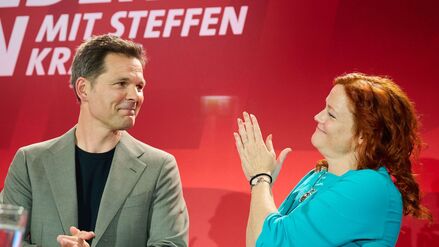 Vier Monate vor Abgeordnetenhauswahl: Berliner SPD w&auml;hlt Krach und K&ouml;nig an Landesspitze