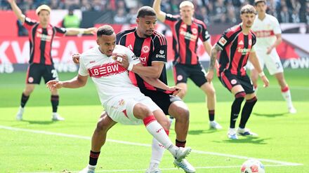Rennen um Europapokal: 2:2 in Frankfurt: Stuttgart erreicht Champions League